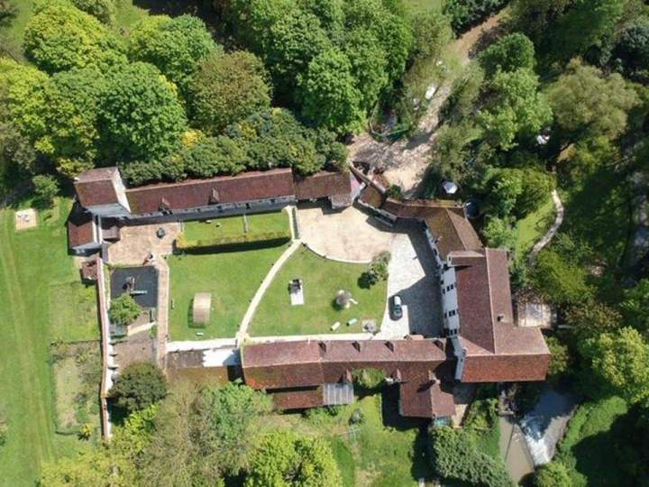 Vues aériennes des paysages seine-et-marnais